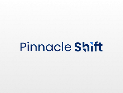 Pinnacle Shift branding design graphic design logo vector