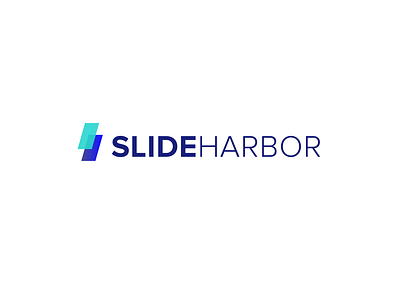 Slide Harbor Logo branding design logo vector web