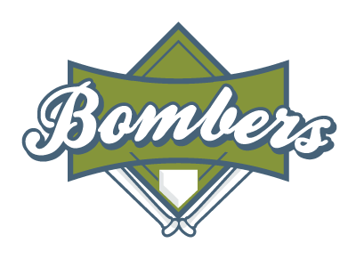 Bombers Baseball by Jon Carlson on Dribbble