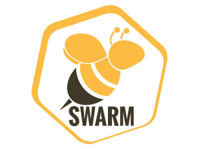 Bee Sticker badge bee design illustrator simple soccer
