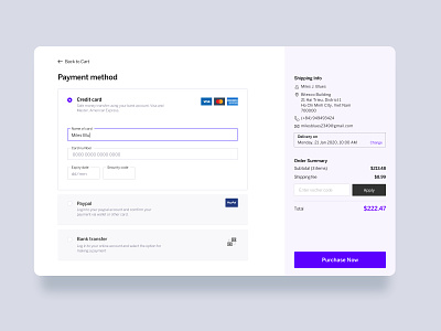 DailyUI002 checkout daily 100 challenge daily ui challenge dailyui dailyui 002 payment method ui