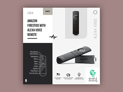 Amazon Firestick With Alexa Voice Remote alexa amazon firestick remote voice with