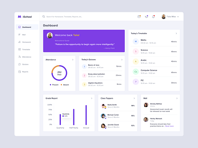 School Management Web App