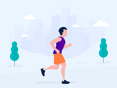 Running Illustration