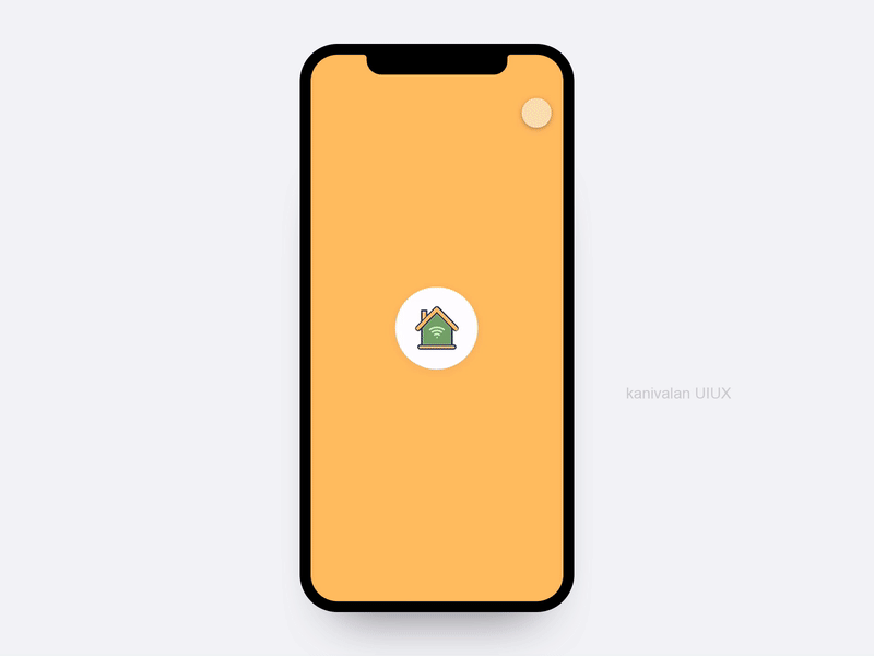 Smart Home Interaction animation app gif inspiration ios smarthome ui user experience userinterface ux