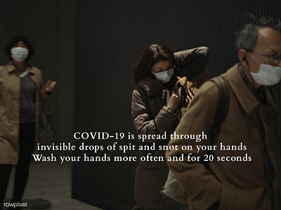 rawpixel & H+K COVID-19 Study: Spread through 20 seconds awareness british content content design coronavirus covid covid 19 covid 19 covid19 design mask photography resources spread wash hands