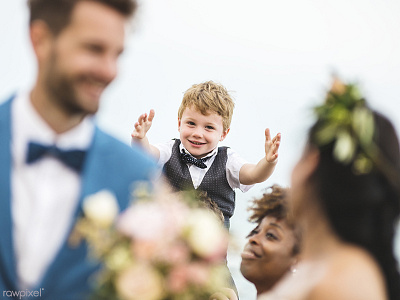 Love Moment 02 bouquet boy bride ceremony cute groom happiness