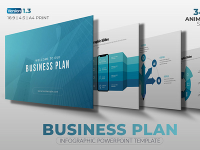 Business Plan Info-graphic PowerPoint