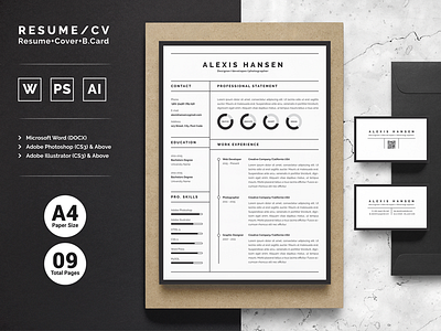 Resume/CV-Alexis Hansen