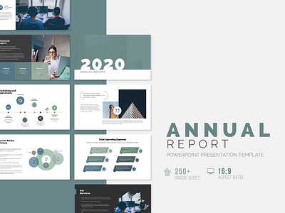 Creative Report Powerpoint Designs Themes Templates And Downloadable Graphic Elements On Dribbble