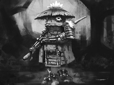 samurai frog