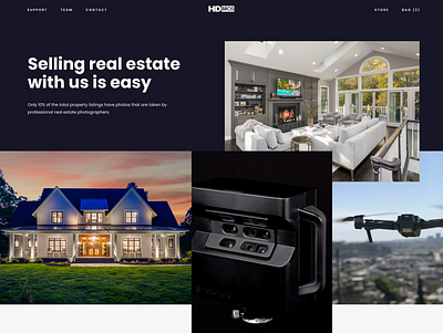Redesign Concept—Homepage design ecommerce ui ux web website