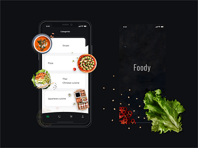 Food app🥦 animation app food food and drink food app foody mobile photoshop principle product design sketch typogaphy ui ux