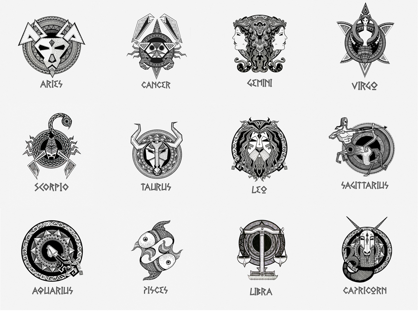 The Zodiac Realm By Rakesh On Dribbble