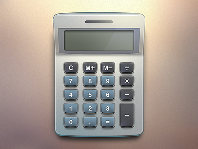  Clean Electronic Calculator