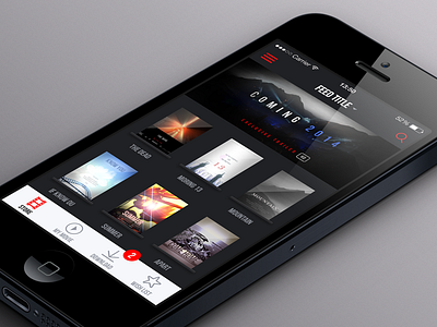 Movonair app bundle cover icon iphone mockup movie retina ui userinterface