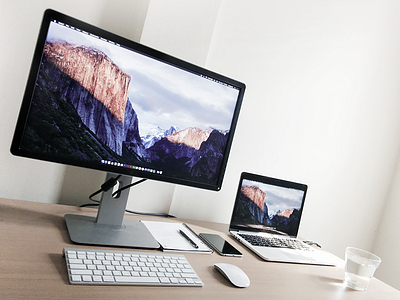 Desktop Setup clean design desktop mac macbook minimal setup workspace