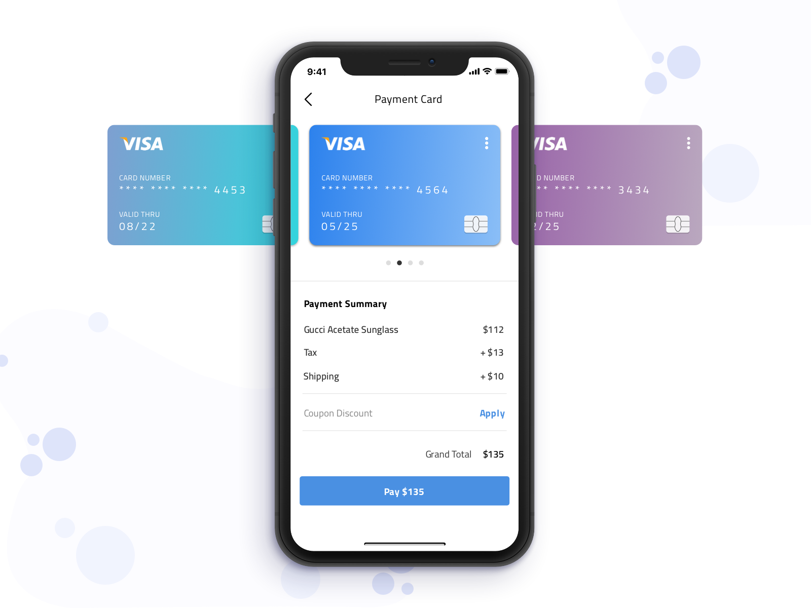 Payment Cards by Amr Elbrolosy on Dribbble