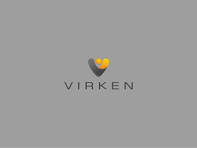 Virken Logo illustration logo vector