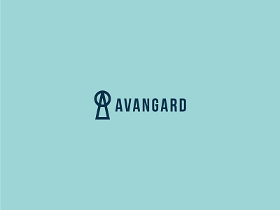 Avangard Doors logo illustration logo vector