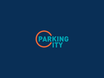 Parking City logo illustration logo vector