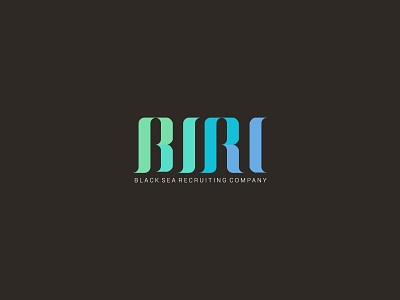 Black Sea Recruting Company branding design illustration logo vector