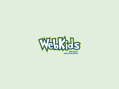 Webkids logo branding design illustration logo vector