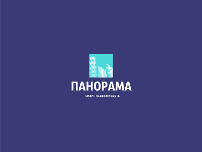Panorama District logo branding design illustration logo vector