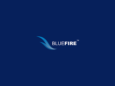 BlueFire Logo branding design illustration logo vector