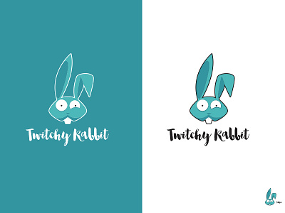 Twitchy Rabbit 50px logo logochallenge mark mascot thirtylogos twitchyrabbit
