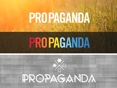 Propaganda Branding Type Draft #1