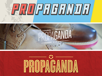 Propaganda Branding Type Draft #2