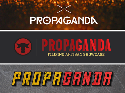 Propaganda Branding Type Draft #3 branding typeface