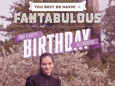 Birthday greeting type pairing (2013) birthday font pairing jana