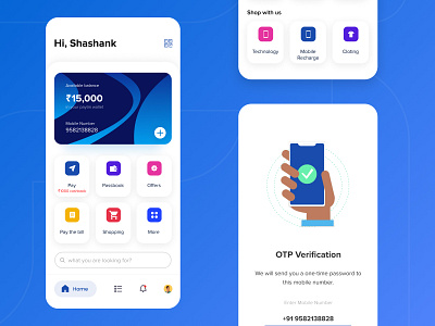 Paytm- Redesign app app design appdesign finance app fintech app mobileapp money app paytm redesign uidesign uiux