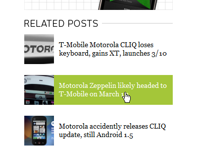 Android and Me - related posts android android and me google mobile related posts sidebar widget