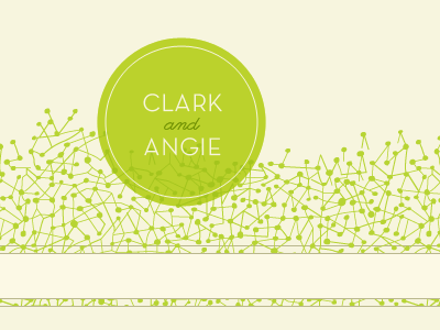 wedding site header clark and angie wedding