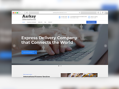 Aarkay International | Website Design