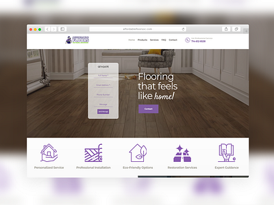 Affordable Floors | Website Design