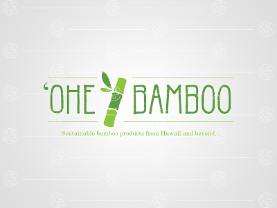 Ohe Bamboo Logo Design bamboo logo hawaii logo logo design