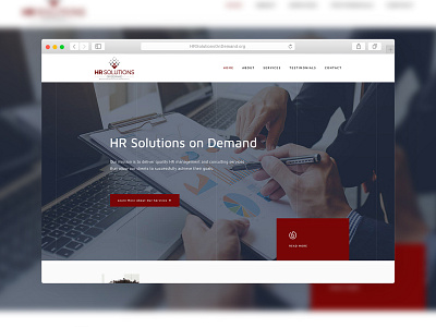 HR Solutions on Demand | Website Design design presentation design presentation website sparkweb web design web design agency web design company