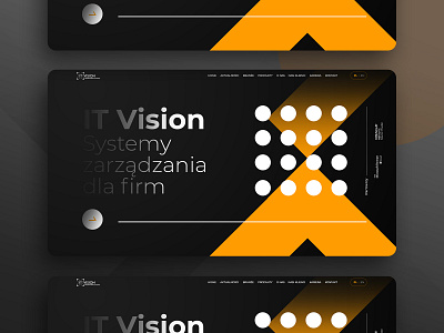 IT Vision | Redesign art design flat graphic graphicdesign minimal page typography ui ux webdesign