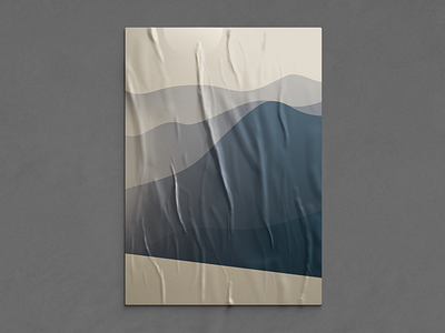 Poster minimal   |   Mountain   |   illustration