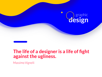 Massimo Vignelli / text design flat graphicdesign typography vector