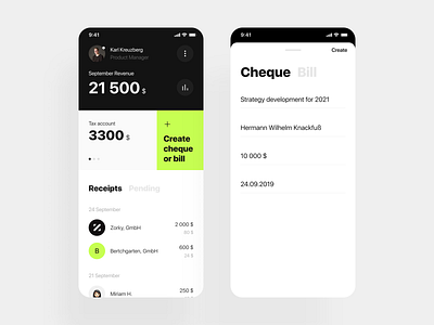 Freelancers App Concept