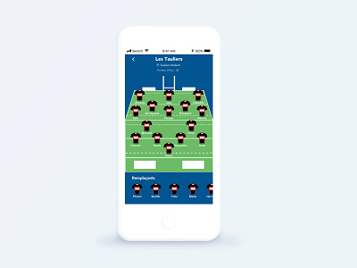 Rugby mobile app project fantasy field game league mobile app rugby team