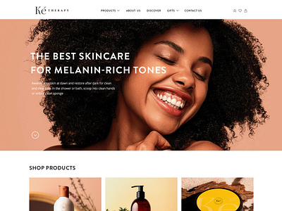 Ke Therapy; Visual Identity, Packaging and Website