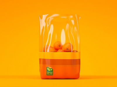 Green Silos Package agric brand identity farm fit fruits inspiration logo orange pakage vegetable yellow