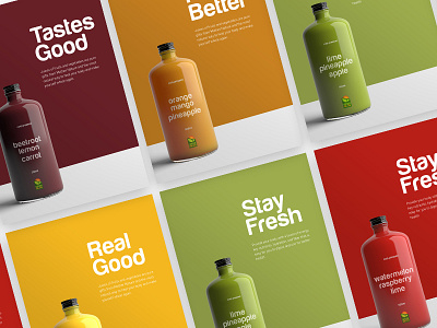 Greensilos Posters advertising brand identity design inspiration digital design green juice mockup packaging poster smoothie startup
