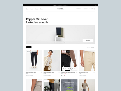 Minimalistic Menswear from Amsterdam – Ecommerce°01